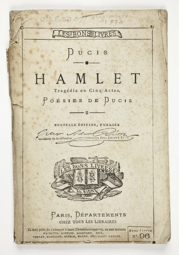 Shakespeare and Translations into French