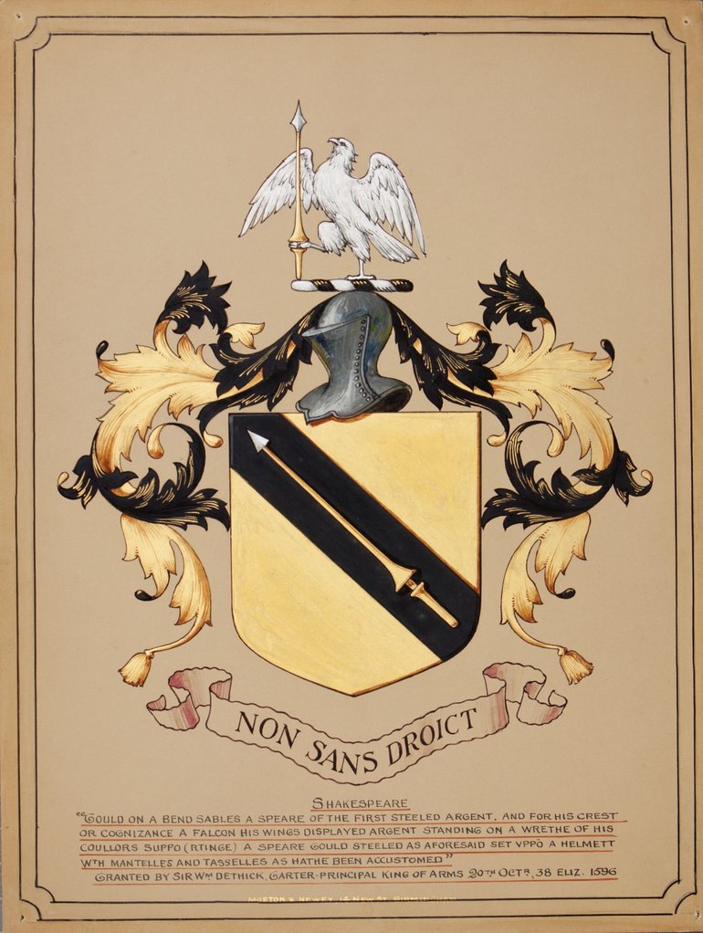 Shakespeare Coat Of Arms